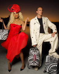 A.I. AFRICAN INTELLIGENCE THE SKYHAWK CARRY-ON LUGGAGE - SANDFLOWER COLLAB