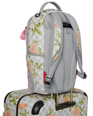 A.I. AFRICAN INTELLIGENCE ELEGANT ENERGY SHARKITECTURE FULL SIZE LUGGAGE - SANDFLOWER COLLAB