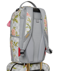 A.I. AFRICAN INTELLIGENCE ELEGANT ENERGY SHARKITECTURE CARRY-ON LUGGAGE - SANDFLOWER COLLAB